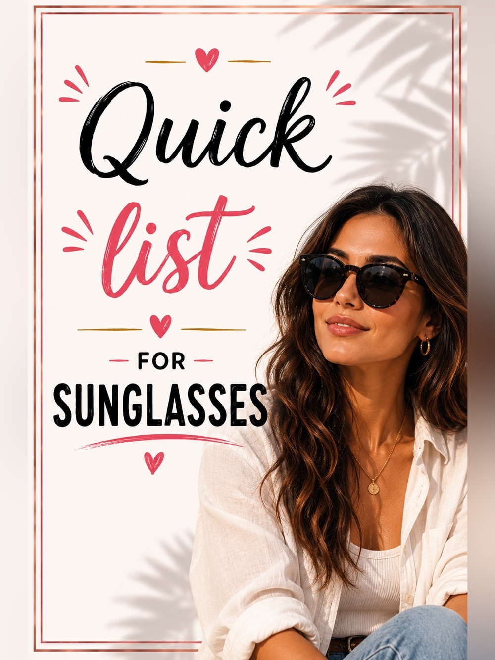 Sunglasses Quick List Item